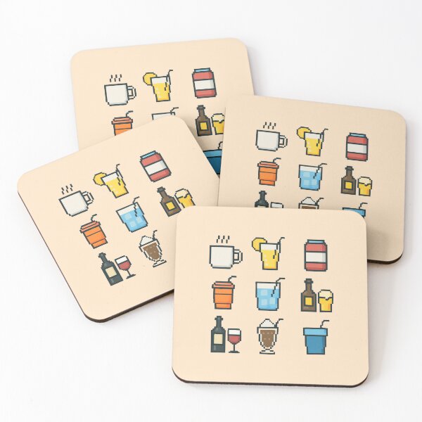 Item preview, Pixel Drink Icons designed and sold by zzz888.