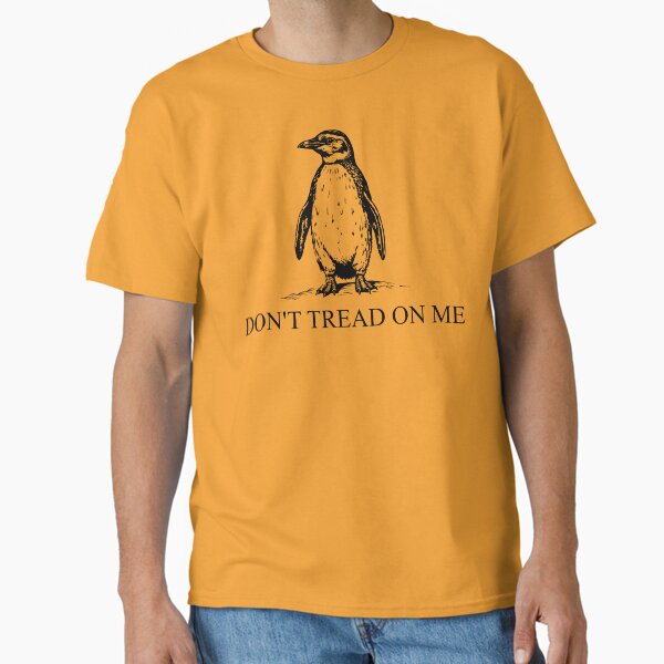 Vista previa del artículo con la obra «No me pises la tarifa Penguin», diseñado y vendido por QuirkyGlow.