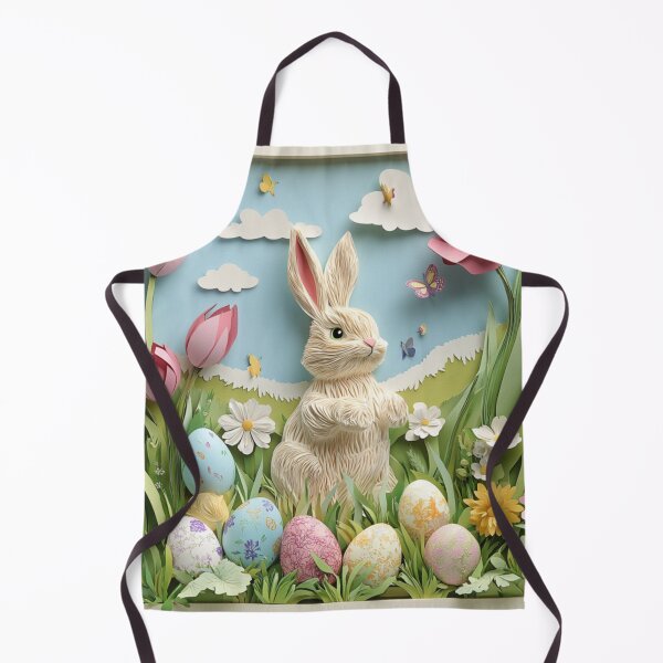Item preview, Easter Dreams in Paper – A Delicate Bunny Wonderland designed and sold by VividDreamsArt.