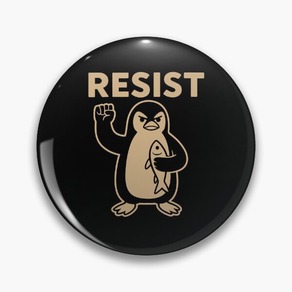 Item preview, Copy of Resist Penguin Activism no tariffs designed and sold by varioarts.