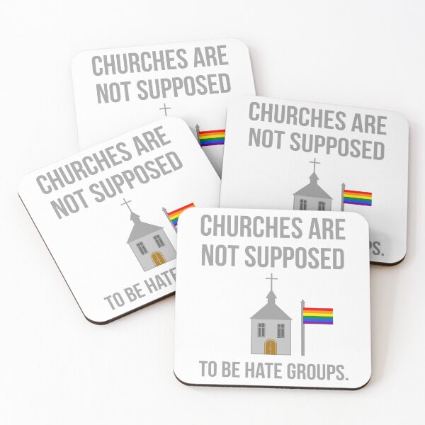 Item preview, Churches are not supposed to be hate groups.  designed and sold by Rachel the Artist .