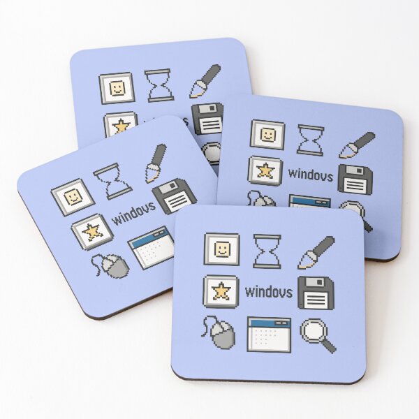 Item preview, Retro Windows Pixel Icons designed and sold by zzz888.
