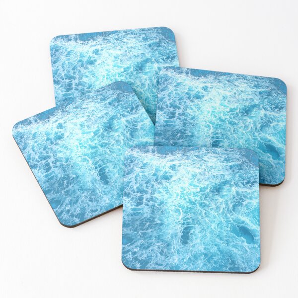 Item preview, Breathtaking Aqua Blue Ocean With White Foamy Surf designed and sold by DEC02.