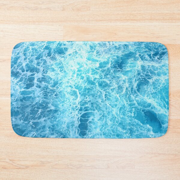 Item preview, Breathtaking Aqua Blue Ocean With White Foamy Surf designed and sold by DEC02.