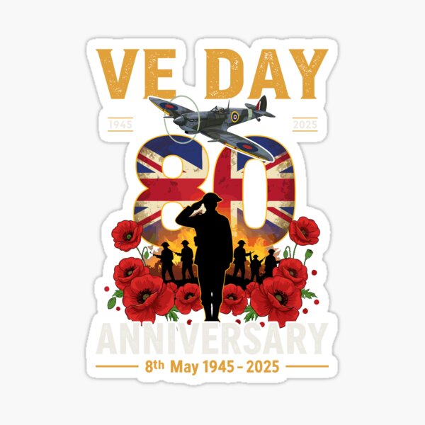 Item preview, ve day 80th anniversary designed and sold by varioarts.