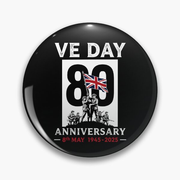 Item preview, VE Day 2025 Flag 80th anniversary 2025 V-E Day 80th designed and sold by varioarts.