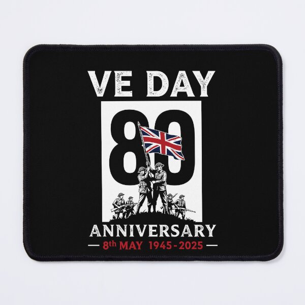 Item preview, VE Day 2025 Flag 80th anniversary 2025 V-E Day 80th designed and sold by varioarts.