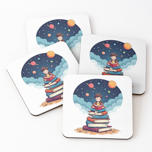 Item preview, Celestial Journey With Books designed and sold by TheCatmeow2000.