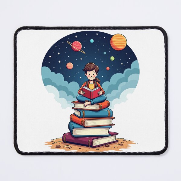 Item preview, Celestial Journey With Books designed and sold by TheCatmeow2000.