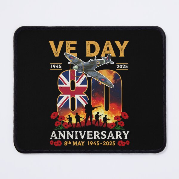 Item preview, VE Day 2025 Flag 80th anniversary 2025 V-E Day 80th designed and sold by varioarts.