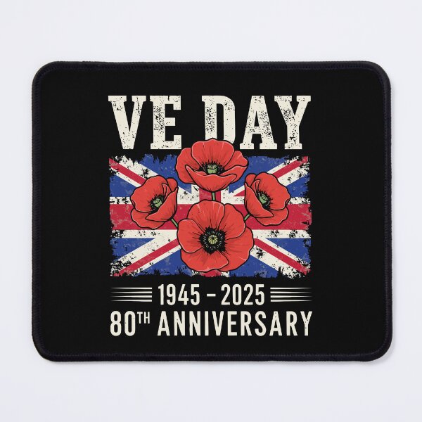 Item preview, VE Day 2025 Flag 80th anniversary 2025 V-E Day 80th designed and sold by varioarts.