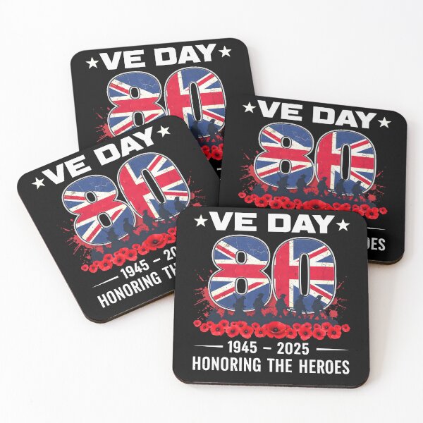 Item preview, VE Day 2025 Flag 80th anniversary 2025 V-E Day 80th designed and sold by varioarts.
