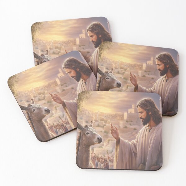 Item preview, Jesus and the Donkey designed and sold by Deborah McLain.