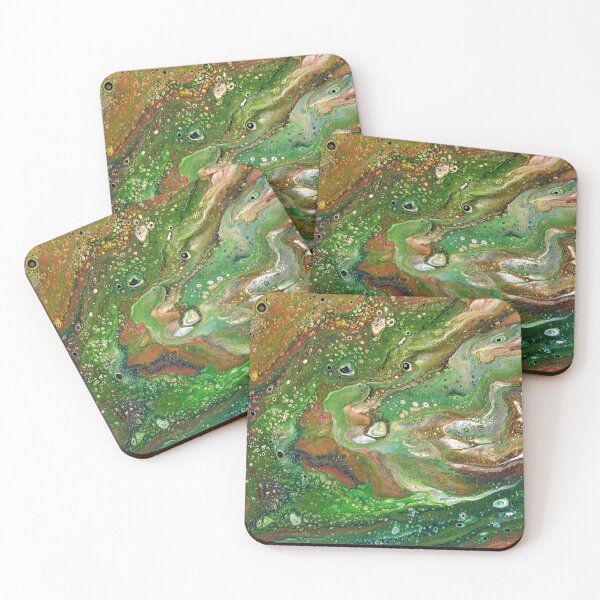 Item preview, Made In Heaven 2 Green Geode Abstract designed and sold by Doug  Siegel.