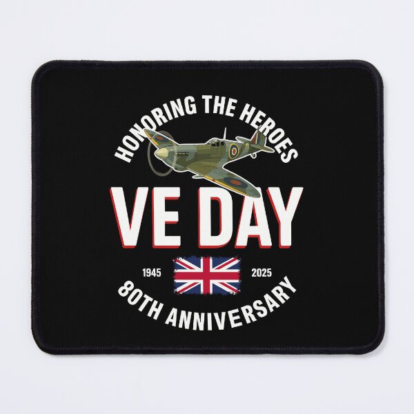Item preview, VE Day 2025 Flag 80th anniversary 2025 V-E Day 80th designed and sold by varioarts.