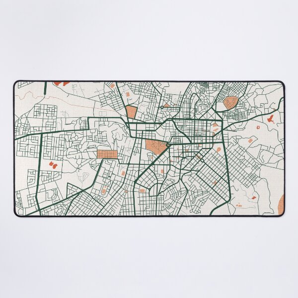 Item preview, Asmara City Map of Eritrea - Bohemian designed and sold by deMAP.
