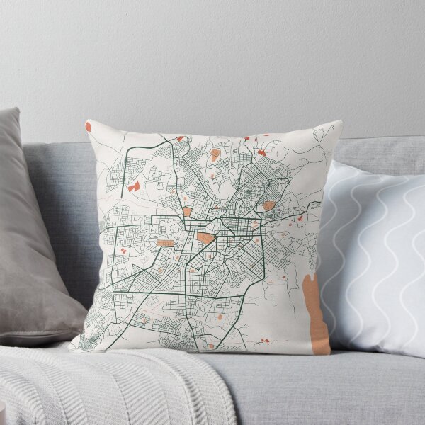 Item preview, Asmara City Map of Eritrea - Bohemian designed and sold by deMAP.
