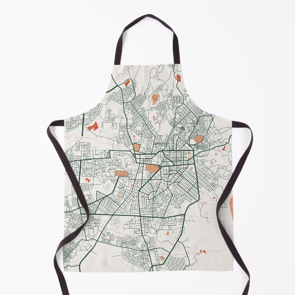Item preview, Asmara City Map of Eritrea - Bohemian designed and sold by deMAP.