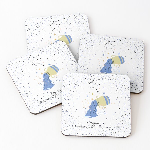 Item preview, Zodiac Horoscope: Aquarius Life Logo designed and sold by OpalBlossom.