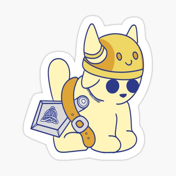 Item preview, Support Paladin Kitten Cosplay Cats designed and sold by StitchedKitten.