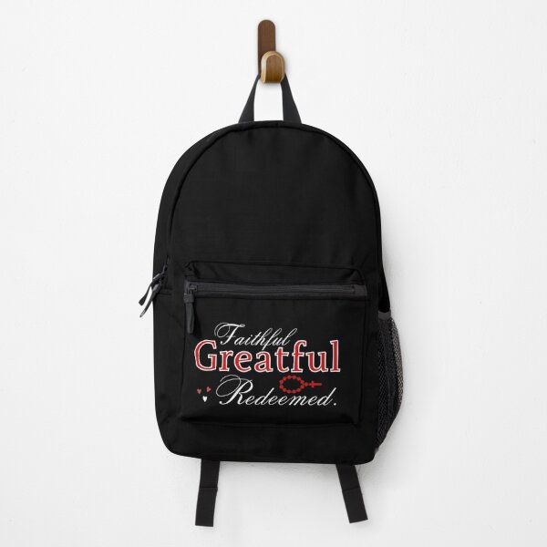 Item preview, Faithful, Grateful, Redeemed Christian Theme Design designed and sold by Raise2Shine.