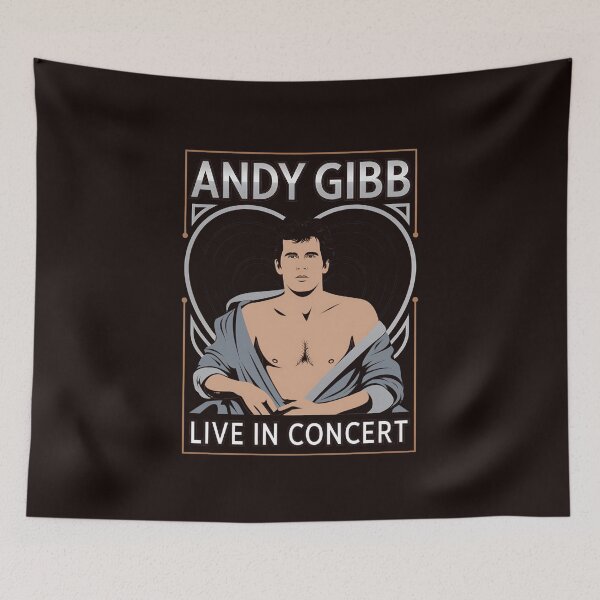 Item preview, Andy Gibb Live In Concert designed and sold by Coolken kurrrr.
