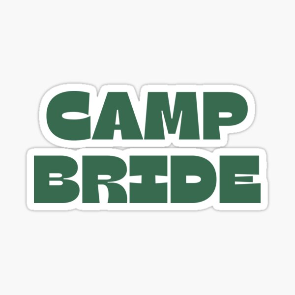 Artikel-Vorschau von Camp Bride Junggesellinnenabschied, designt und verkauft von Sabrina Studio.