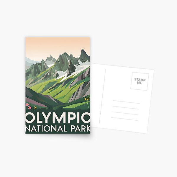 Item preview, Olympic National Park designed and sold by Mikycle.