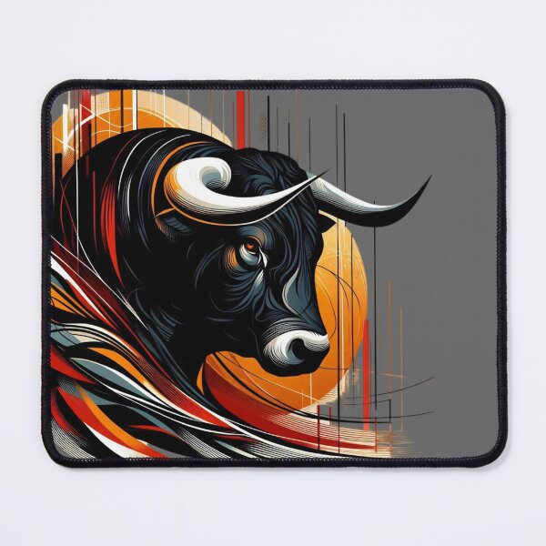 Item preview, COLORFUL BULL'S HEAD (#666666) designed and sold by Marlon Oseguera.