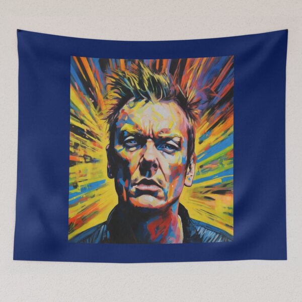 Item preview, "Electric Energy: Liam Howlett in Rave Aesthetic" designed and sold by Artisticanvas.