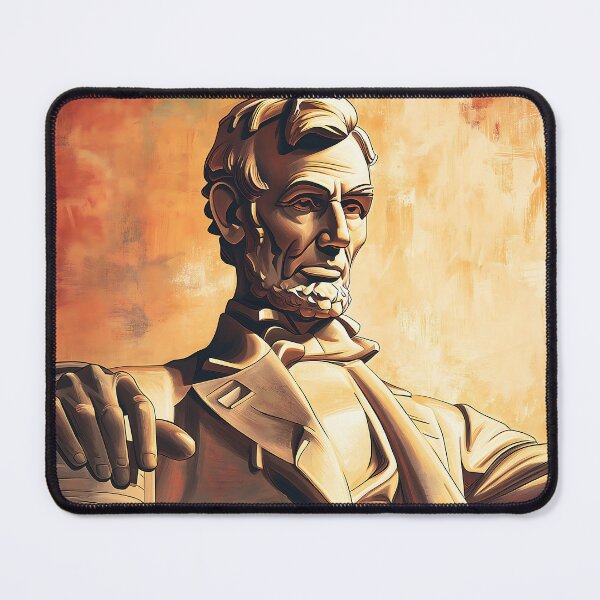 Item preview, Vintage Lincoln Memorial Travel Poster designed and sold by Boddicca.