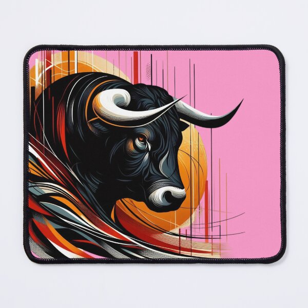 Item preview, COLORFUL BULL'S HEAD (#FF99CC) designed and sold by Marlon Oseguera.
