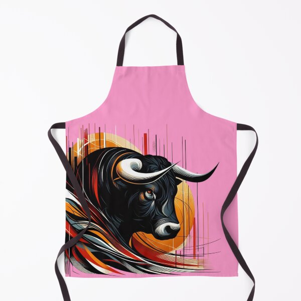 Item preview, COLORFUL BULL'S HEAD (#FF99CC) designed and sold by Marlon Oseguera.