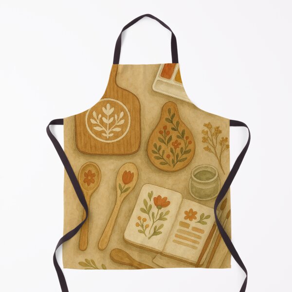 Item preview, Hand Painted Folk Art Kitchen Tools designed and sold by Lacritsa .