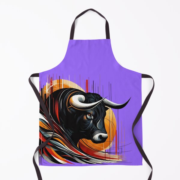 Item preview, COLORFUL BULL'S HEAD (#9966FF) designed and sold by Marlon Oseguera.