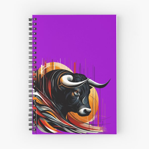 Item preview, COLORFUL BULL'S HEAD (#9900CC) designed and sold by Marlon Oseguera.