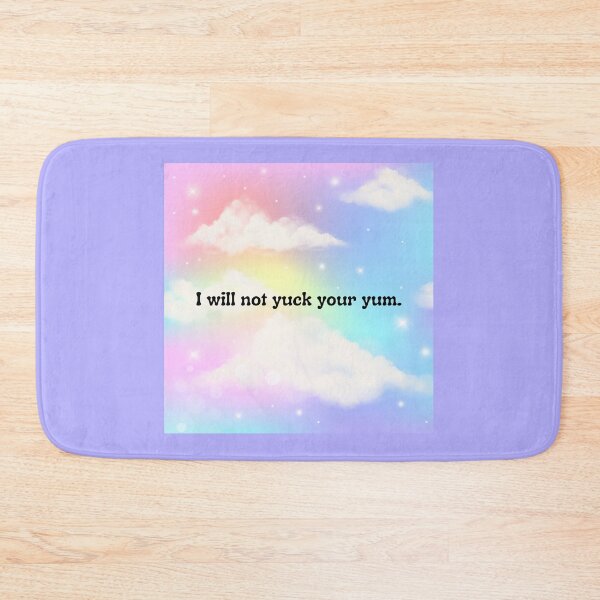 Item preview, I Will Not Yuck Your Yum designed and sold by LorisseEsArte.