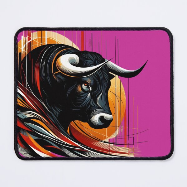 Item preview, COLORFUL BULL'S HEAD (#CC3399) designed and sold by Marlon Oseguera.
