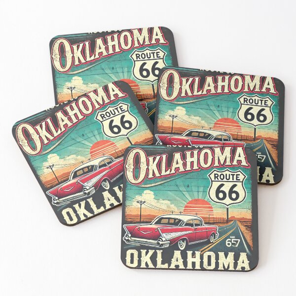 Item preview, Vintage Route 66 Oklahoma designed and sold by Someone’s Dreamscapes.
