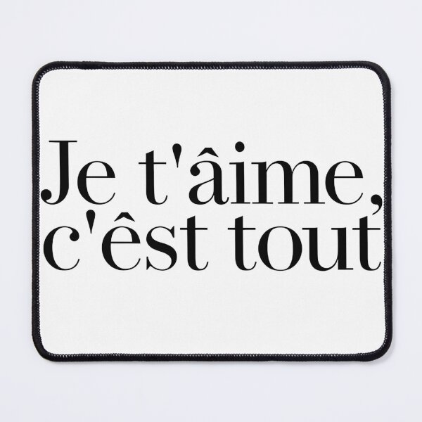 Item preview, Je t'aime, c'est tout designed and sold by ThreeFrenchies.