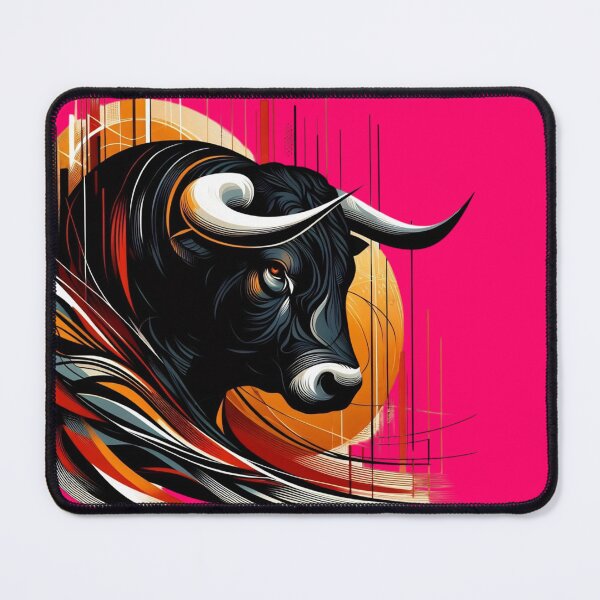Item preview, COLORFUL BULL'S HEAD (#FF0066) designed and sold by Marlon Oseguera.