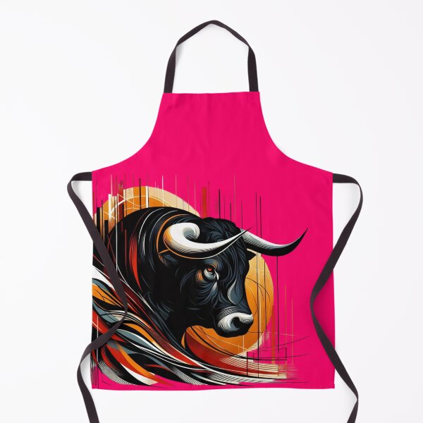Item preview, COLORFUL BULL'S HEAD (#FF0066) designed and sold by Marlon Oseguera.