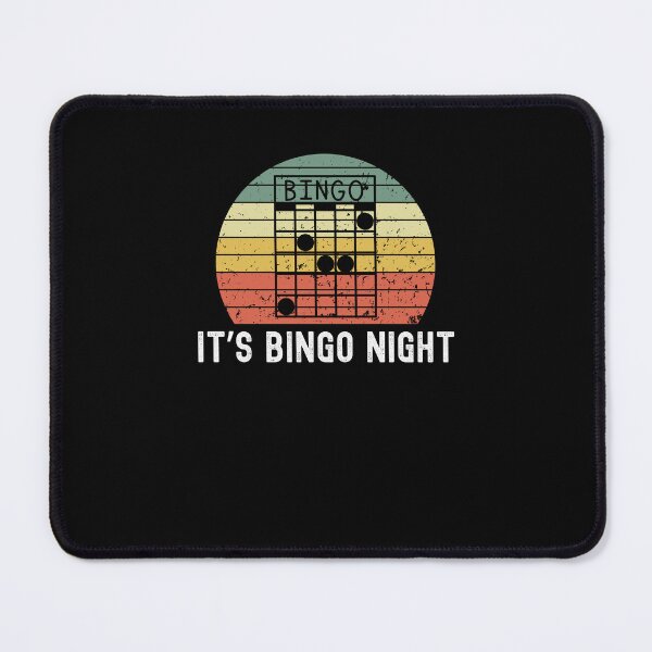 Item preview, It's Bingo night funny bingo player joke retro bingo card designed and sold by snowry.