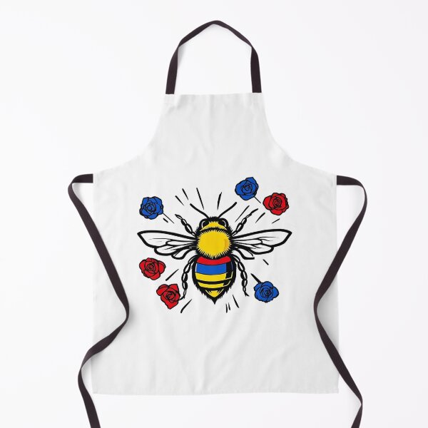 Item preview, Honey Bee - Roses Red & Bue designed and sold by FlipStitch Tees.