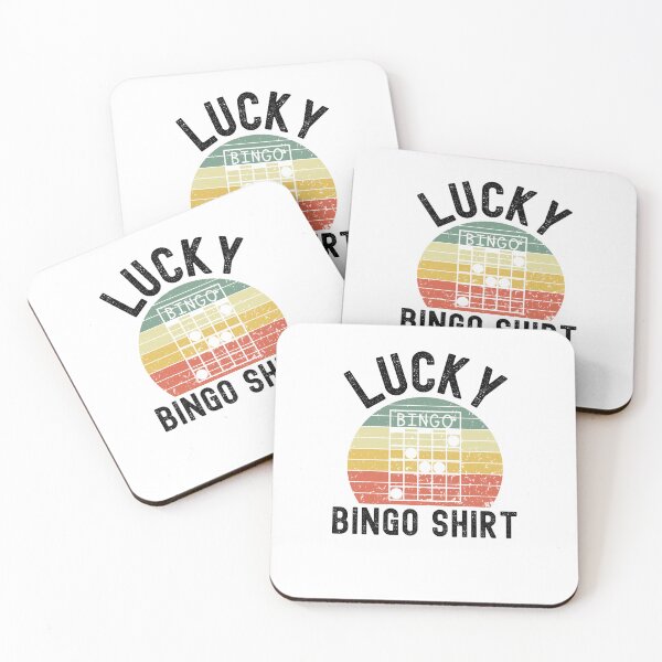 Item preview, Lucky Bingo Retro funny bingo player humor bingo card designed and sold by snowry.