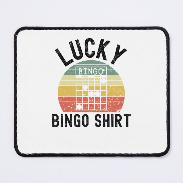 Item preview, Lucky Bingo Retro funny bingo player humor bingo card designed and sold by snowry.