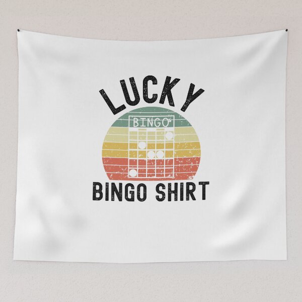 Item preview, Lucky Bingo Retro funny bingo player humor bingo card designed and sold by snowry.