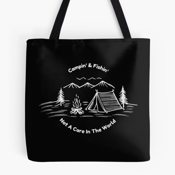 Item preview, Goss Apparel Campin' & Fishin' Not A Care In The World designed and sold by GossApparel.