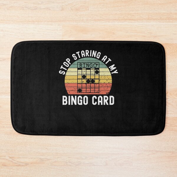 Item preview, Stop Staring at my bingo card Retro funny bingo player humor designed and sold by snowry.