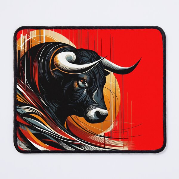 Item preview, COLORFUL BULL'S HEAD (#FF0000) designed and sold by Marlon Oseguera.